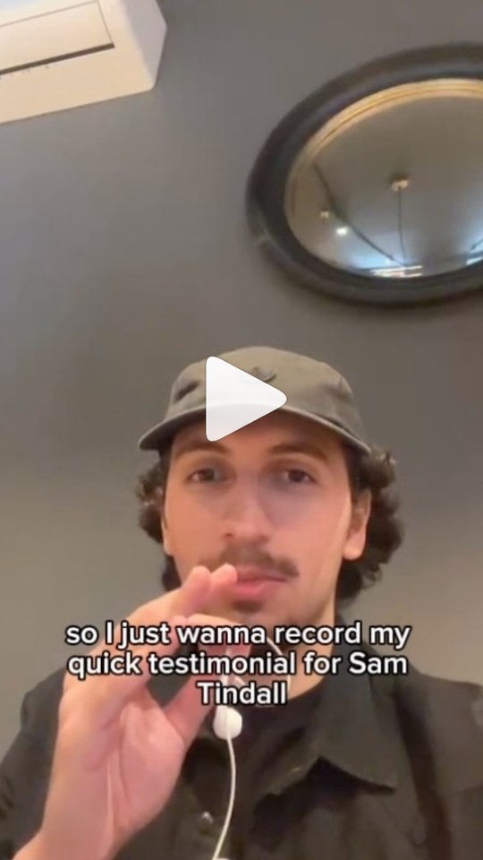 Client video testimonial from @samgtindall